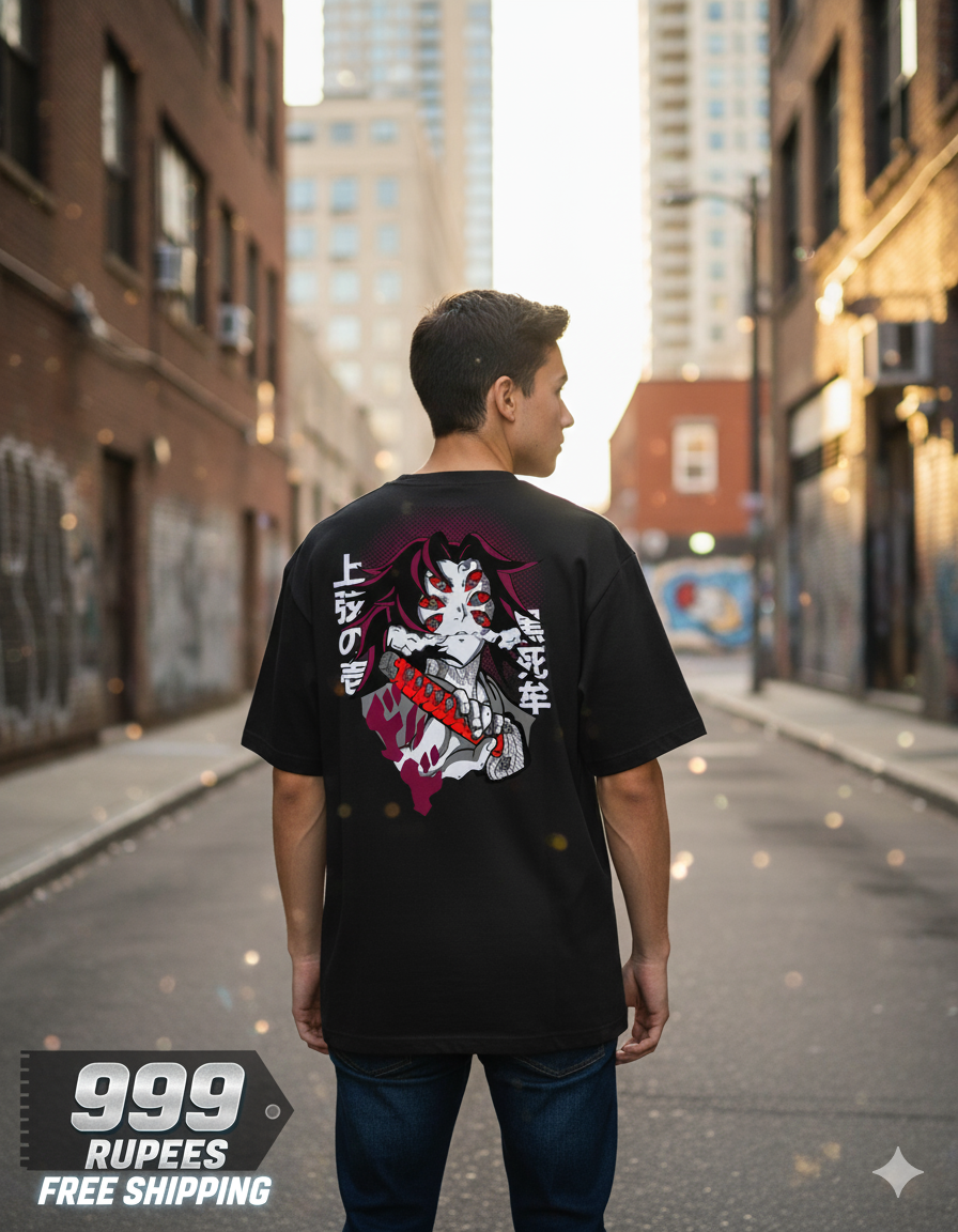 Kokushibo Graphic Tee – Embrace the Darkness