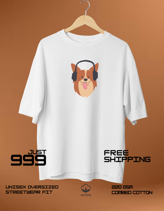 Choco Pup Oversize Tee